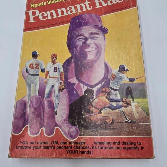 1983‎ Sports Illustrated Pennant Race Game MLB Vintage - Picture 1 of 16